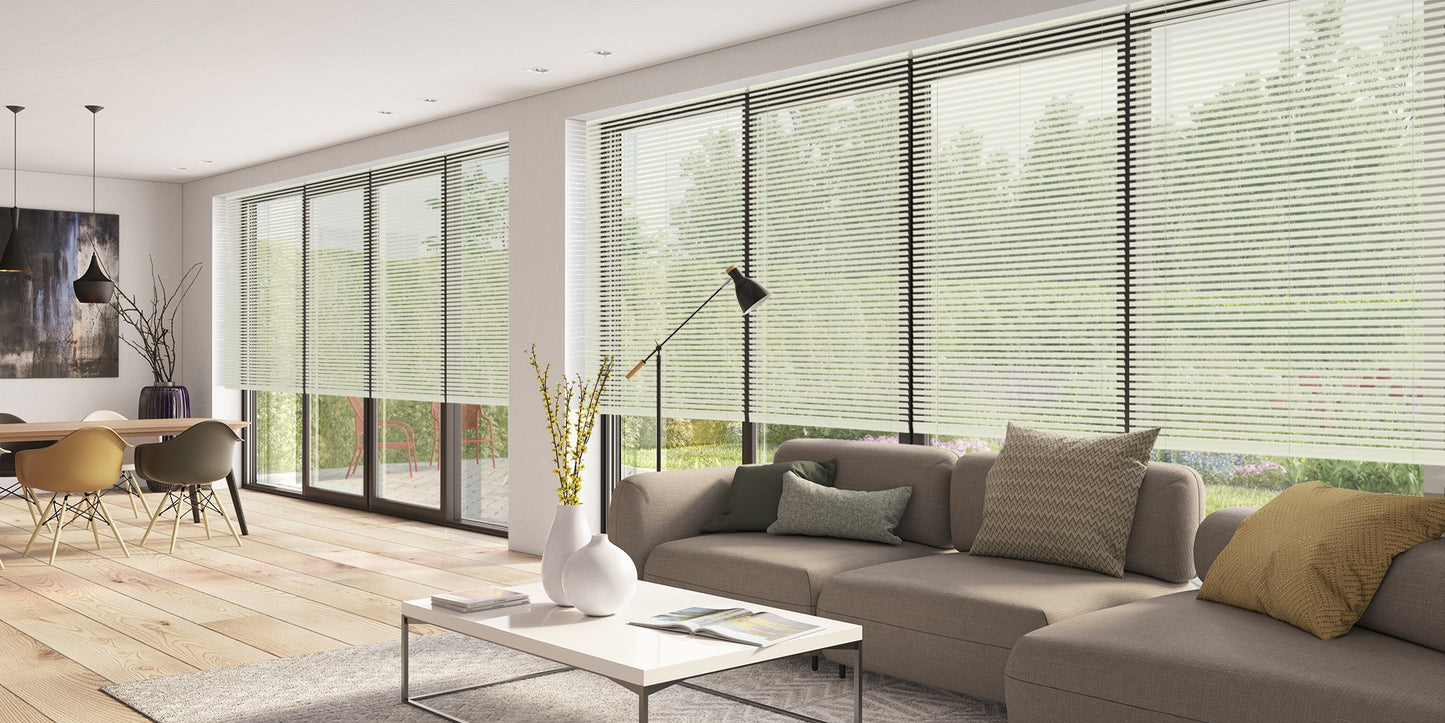 Persienne, aluminium 1801 hvid