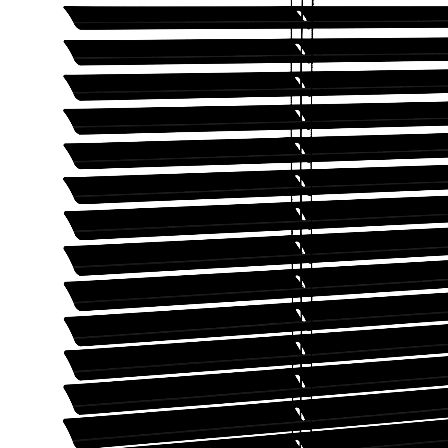 Persienne, aluminium 1803 sort