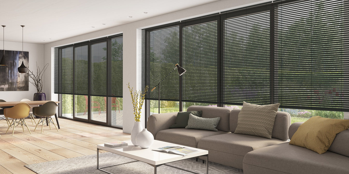 Persienne, aluminium 1807 sort