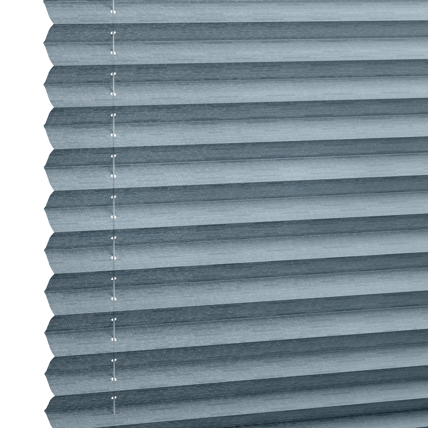 Sea-Tex® plisségardin, Ocean gråblå