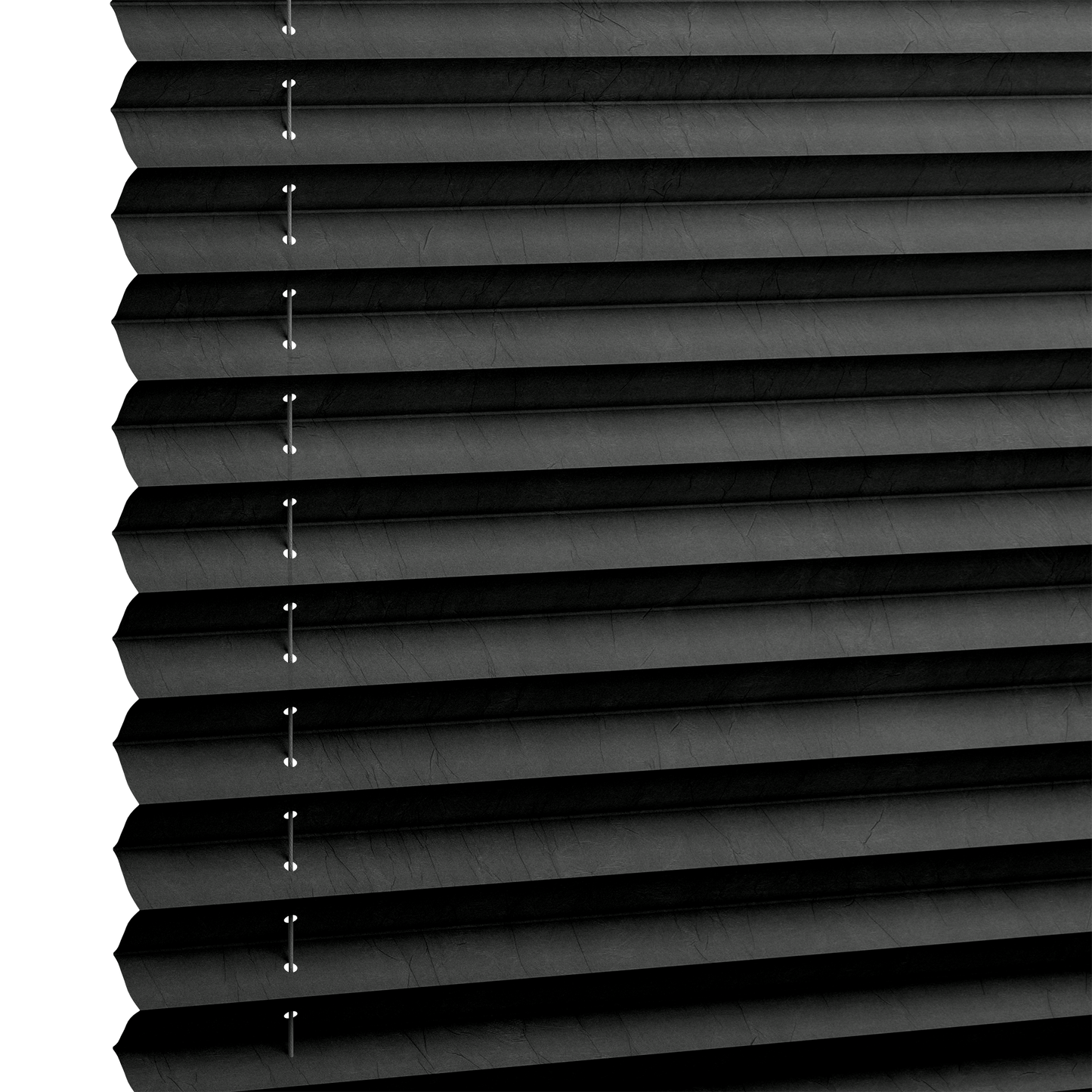Tætvævet plisségardin, Omega sort