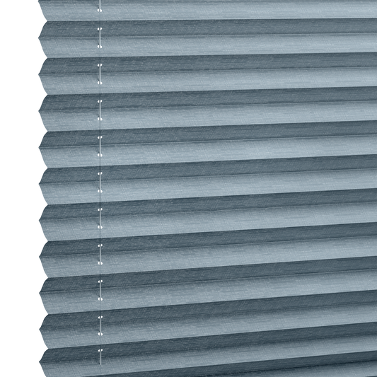 Sea-Tex® plisségardin, Ocean gråblå