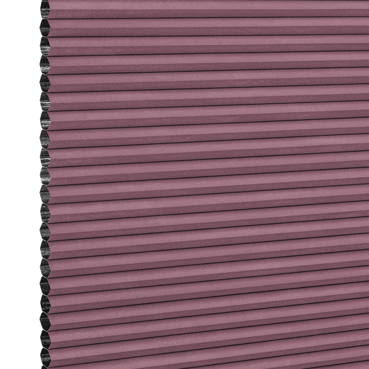 Mørklæggende Duette® gardin, Saturn bordeaux