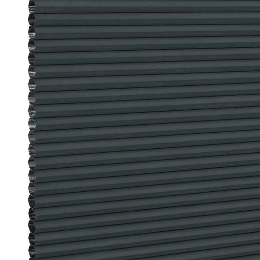 Mørklæggende Duette® gardin, Saturn dyb sort